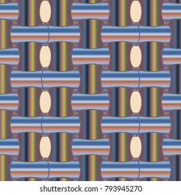 Abstract color seamless pattern for new background.