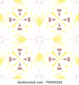 Abstract color seamless pattern for new background.