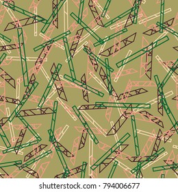 Abstract color seamless pattern for new background.