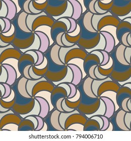 Abstract color seamless pattern for new background.
