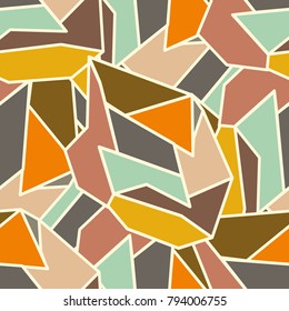 Abstract color seamless pattern for new background.