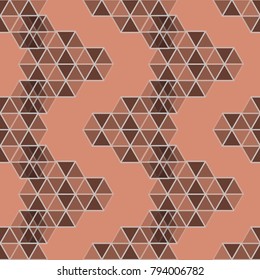 Abstract color seamless pattern for new background.