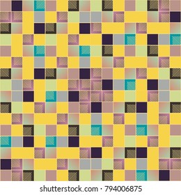 Abstract color seamless pattern for new background.