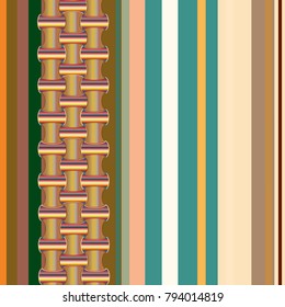 Abstract color seamless pattern for new background.