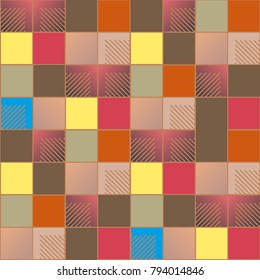 Abstract color seamless pattern for new background.