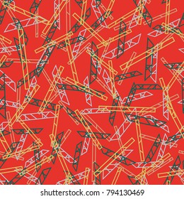 Abstract color seamless pattern for new background.