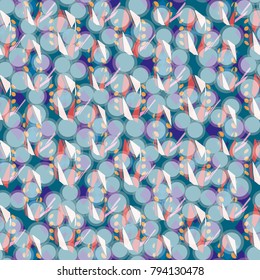 Abstract color seamless pattern for new background.