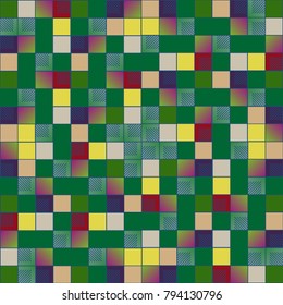 Abstract color seamless pattern for new background.