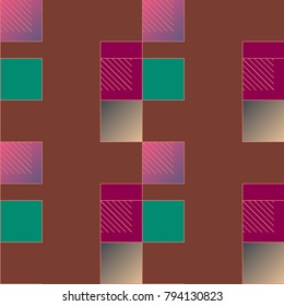 Abstract color seamless pattern for new background.