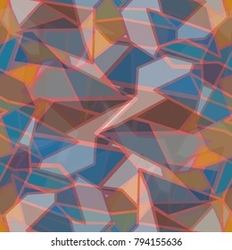Abstract color seamless pattern for new background.