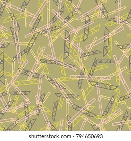 Abstract color seamless pattern for new background.