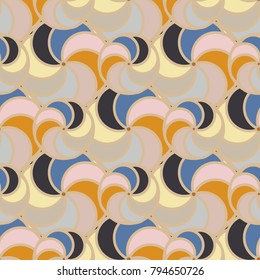 Abstract color seamless pattern for new background.