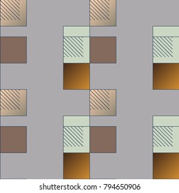 Abstract color seamless pattern for new background.
