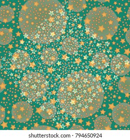 Abstract color seamless pattern for new background.