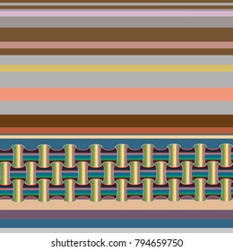 Abstract color seamless pattern for new background.