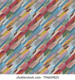 Abstract color seamless pattern for new background.