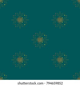 Abstract color seamless pattern for new background.