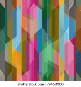 Abstract color seamless pattern for new background.