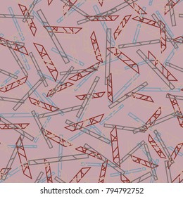 Abstract color seamless pattern for new background.