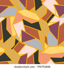 Abstract color seamless pattern for new background.