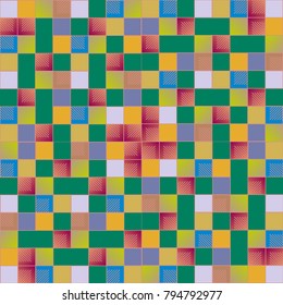 Abstract color seamless pattern for new background.