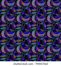 Abstract color seamless pattern for new background.