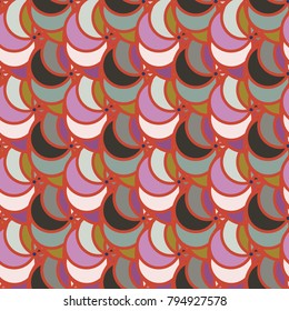Abstract color seamless pattern for new background.