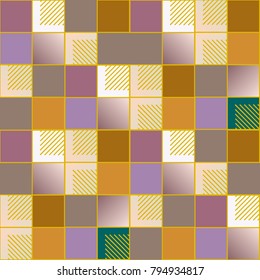 Abstract color seamless pattern for new background.