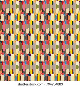 Abstract color seamless pattern for new background.