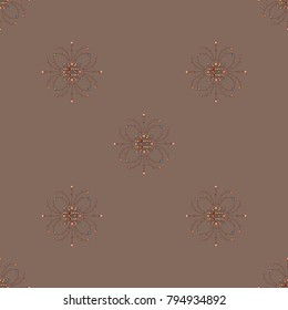 Abstract color seamless pattern for new background.