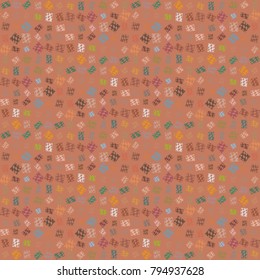 Abstract color seamless pattern for new background.