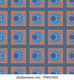 Abstract color seamless pattern for new background.
