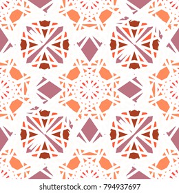 Abstract color seamless pattern for new background.