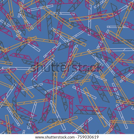 Abstract color seamless pattern for new background.