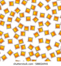 Abstract color seamless patterns in Memphis style. Styling fashion trends 80-90s. Mosaic texture for design websites, fabrics, packaging, wallpaper, interiors and furniture. Vector illustration.