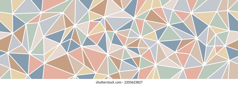 Abstract color seamless triangle pattern. Illustration for textures, textiles, wallpapers, posters, posters, covers and simple backgrounds. Creative design