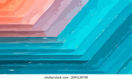 Abstract color series. Background design of fractal paint and rich texture on the subject of imagination, creativity and art