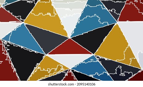 Abstract color series. Background design of fractal paint and rich texture on the subject of imagination, creativity and art