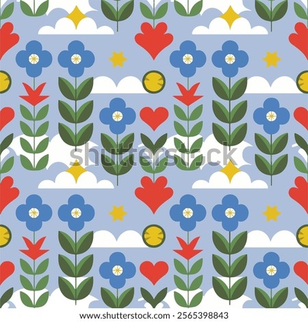 Abstract color or shap full background patterns 