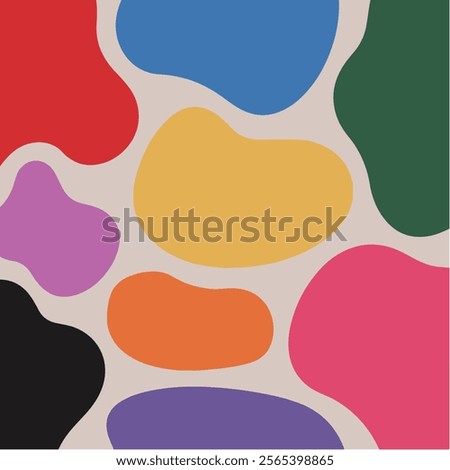 Abstract color or shap full background patterns 