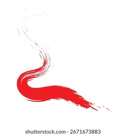 Abstract Color Shapes Brush Pattern