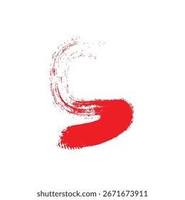 Abstract Color Shapes Brush Pattern