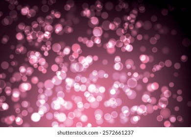 Abstract color shining bokeh isolated on transparent background. Lights and sparks glitter glowing effect. Lens flare Christmas or New Year holiday card.