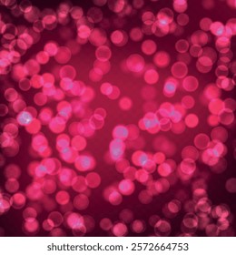 Abstract color shining bokeh isolated on transparent background. Lights and sparks glitter glowing effect. Lens flare Christmas or New Year holiday card.