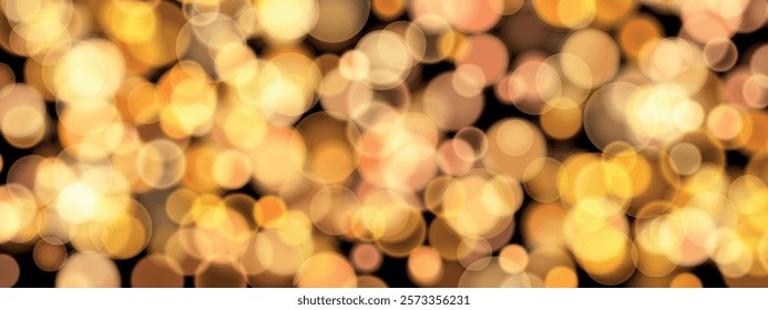 Abstract color shining bokeh isolated on transparent background. Lights and sparks glitter glowing effect. Lens flare Christmas or New Year holiday card.
