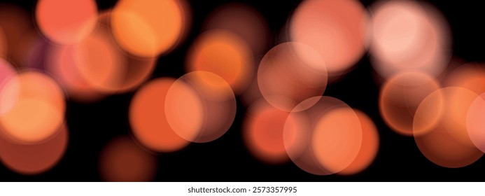 Abstract color shining bokeh isolated on transparent background. Lights and sparks glitter glowing effect. Lens flare Christmas or New Year holiday card.