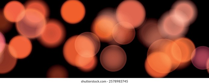 Abstract color shining bokeh isolated on transparent background. Lights and sparks glitter glowing effect. Lens flare Christmas or New Year holiday card.