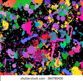 Abstract color splash background. Watercolor background illustration. (NO TRANSPARENCY)