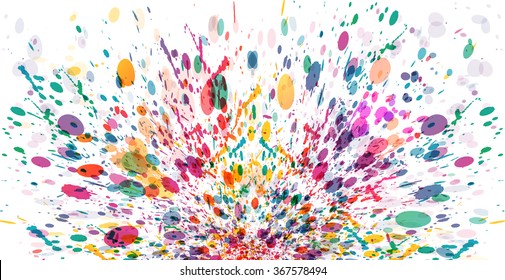Banner de bienvenida en color abstracto, diseño de fondo. Ilustración vectorial.