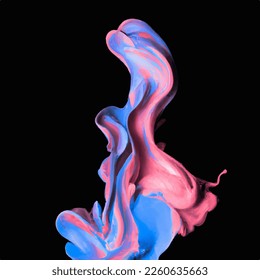 abstract color splash and explosion vector illustration. color splash background for Holi Festival